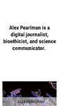 Mobile Screenshot of alexpearlman.com